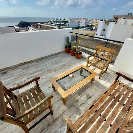 Casa Patrizia A Modern Ocean View Surf & Beaches Walk In Elcotillo Apartmán Cotillo